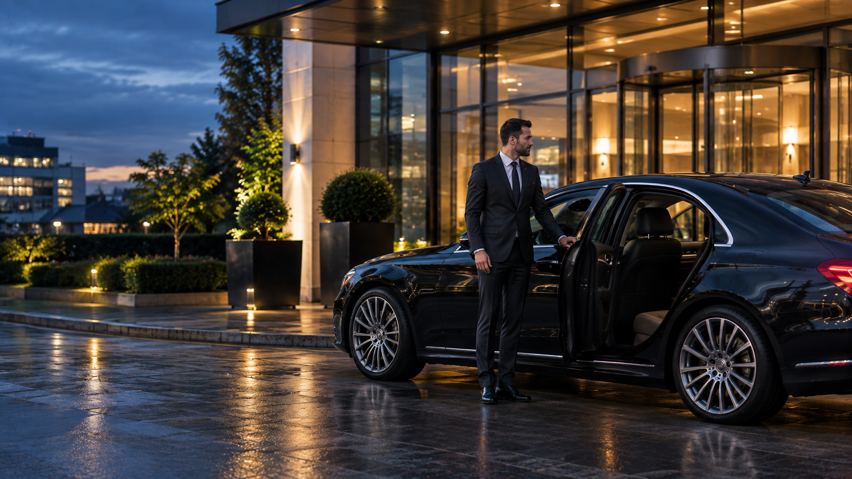 Executive chauffeur service for corporate travel